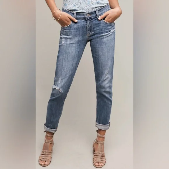 AG Nolan Mid-Rise Ankle Jeans - Picture 1 of 5
